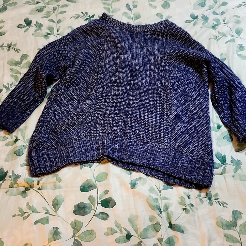 Lou & Grey 3/4 Sleeve Knit Sweater XS